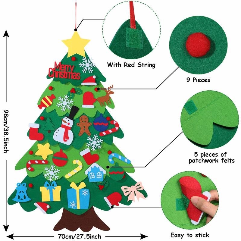 DIY Felt Christmas Tree